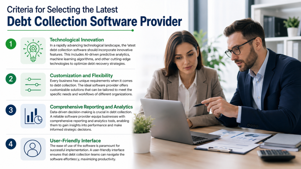 Criteria for Selecting the Latest Debt Collection Software Provider