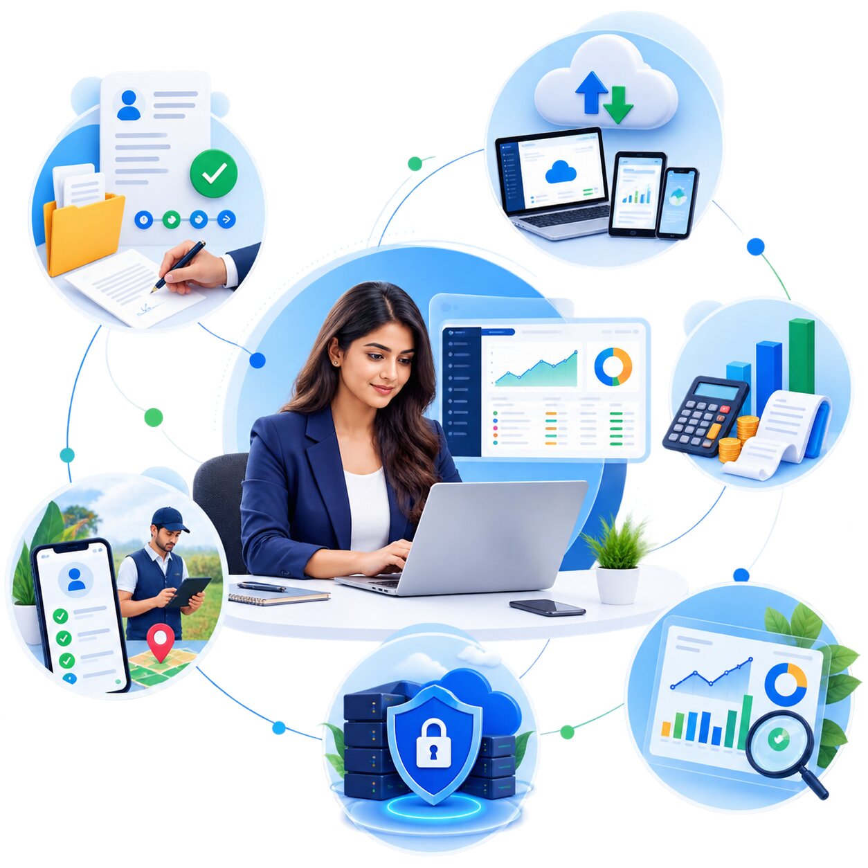 nbfc loan management software delhi